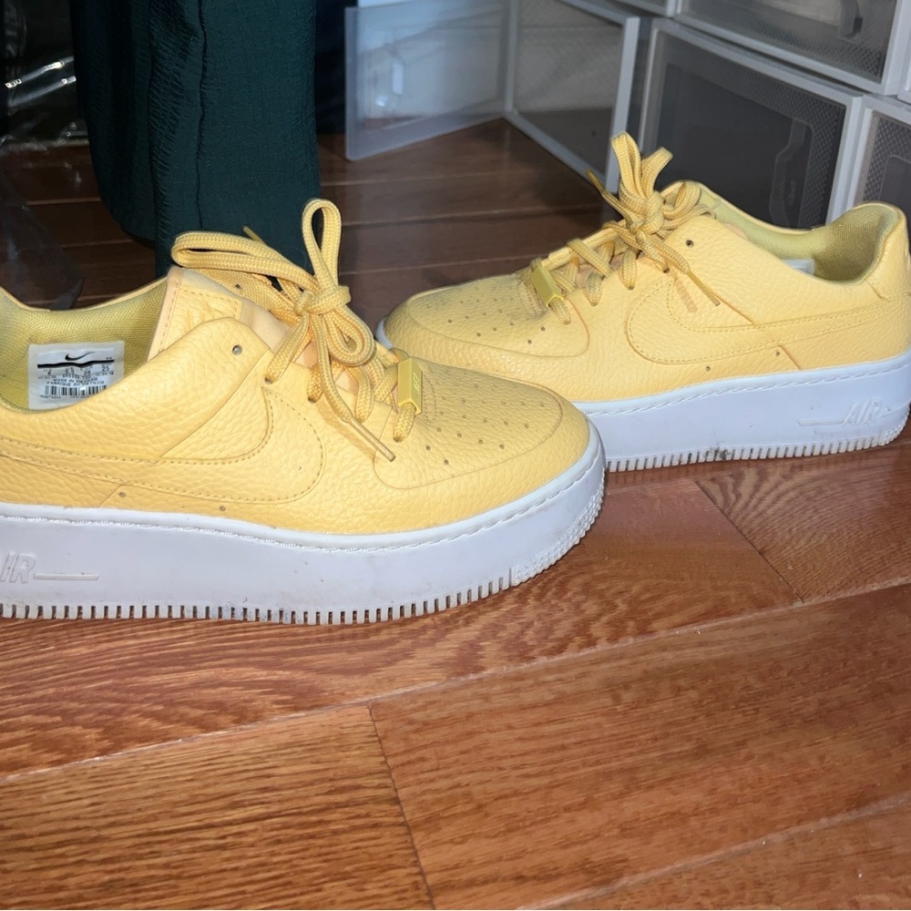 Yellow Nike Air Force 1